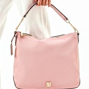 Nip luxury VS limited ed bridal triple blue floral zip bag online exclusive